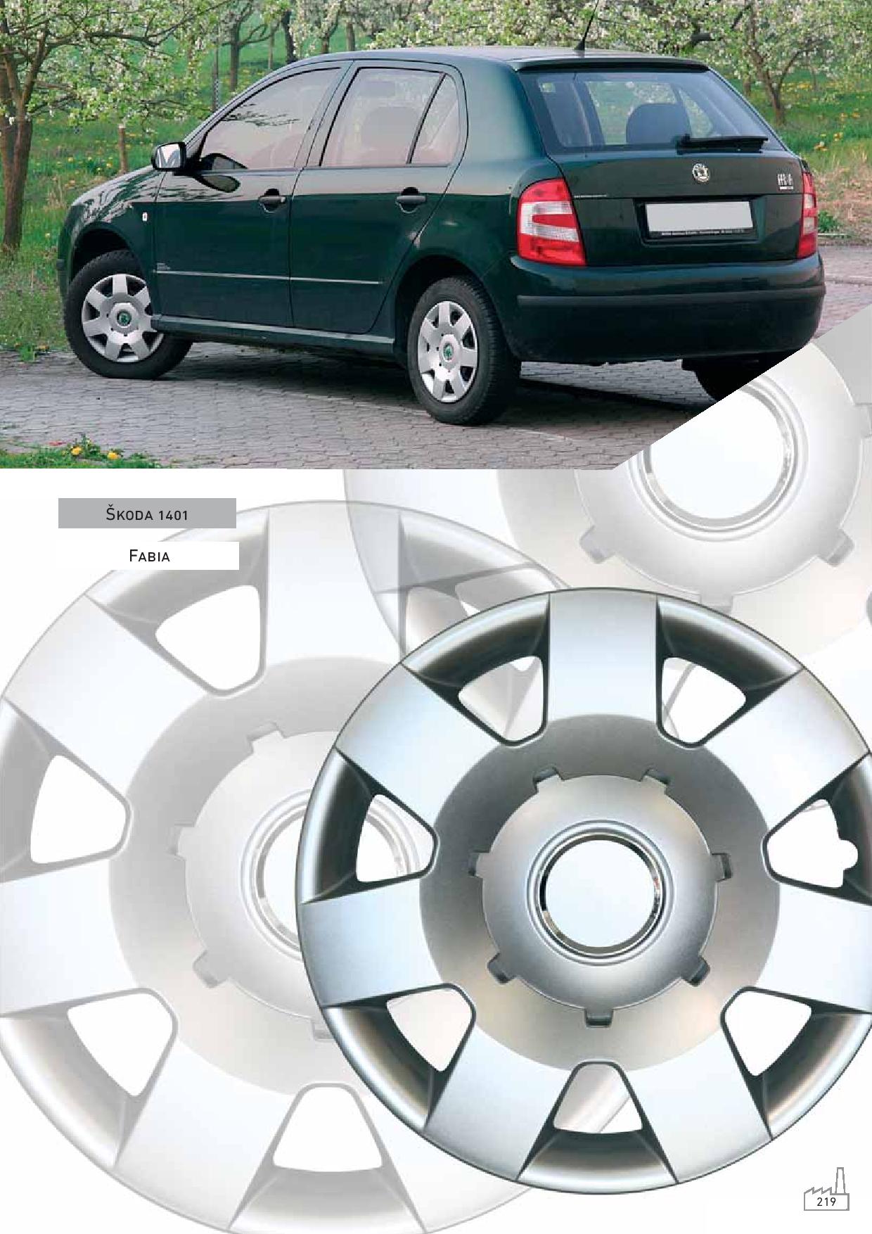RATKAPE 14 ŠKODA FABIA SET