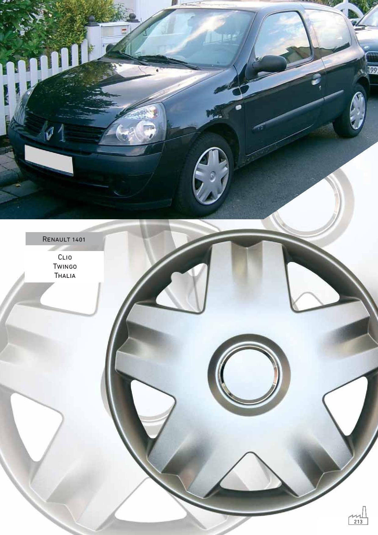 RATKAPE 14 R-CLIO 98-/TWINGO SET